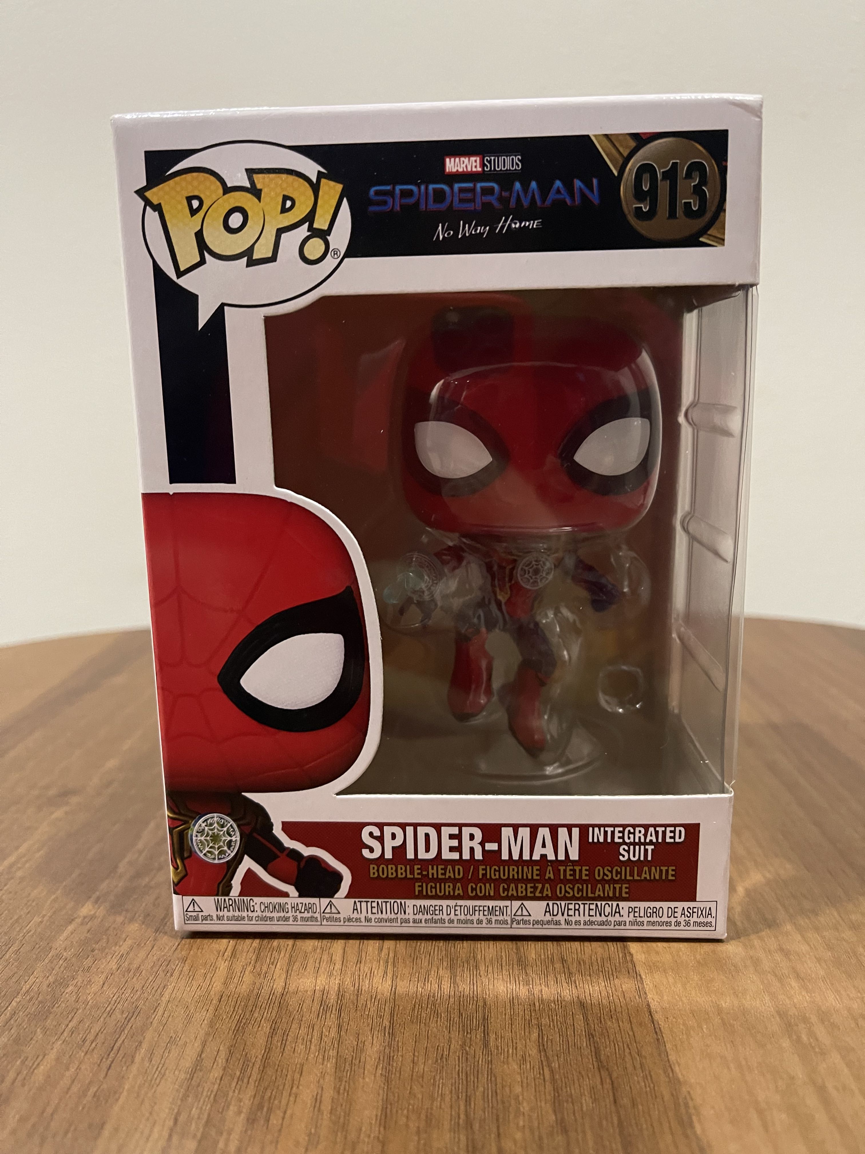 Funko Pop Marvel: Spiderman Integrated Suit from Spider man No Way