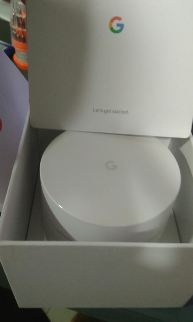 google wifi (Category: Networking) located in Pasig City. Submitted by Mpatron (Listing ID 1137292694, Image 2). Description: used working condition pm for faster transaction..