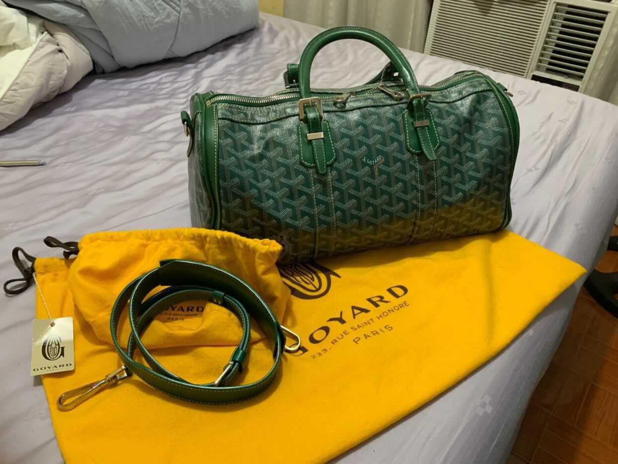 BIG MARKED DOWN GOYARD CROSIERE 35 WITH STRAP ALL IN PRICE separate price when bought