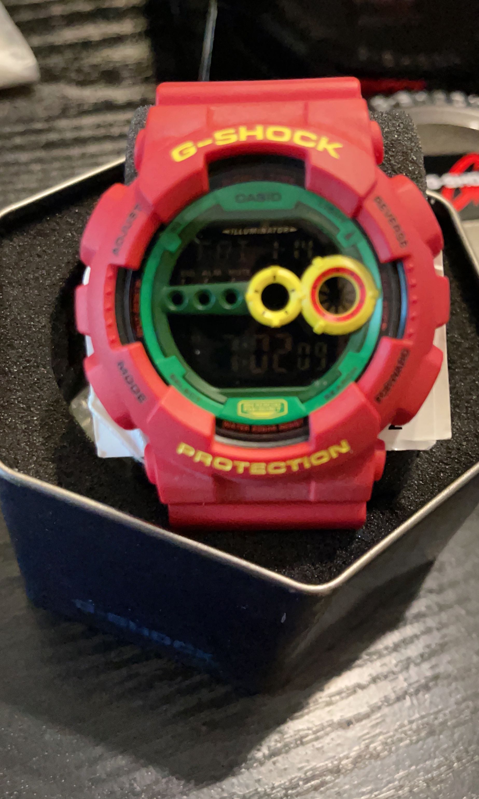 G shock outlet rastafarian price