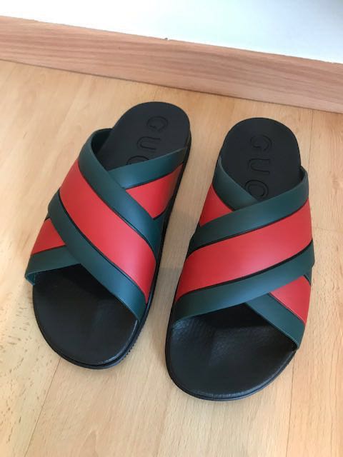 Gucci Black Rubber Tiger Head Caged Sandals Size 43 Gucci | TLC