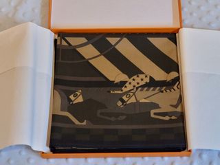 Hermes 極罕男士100% Cotton大方巾629804595842581114
