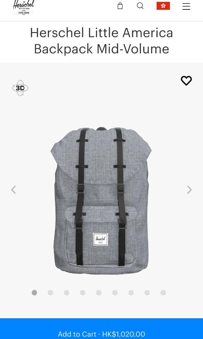 herschel backpack 23.5 l