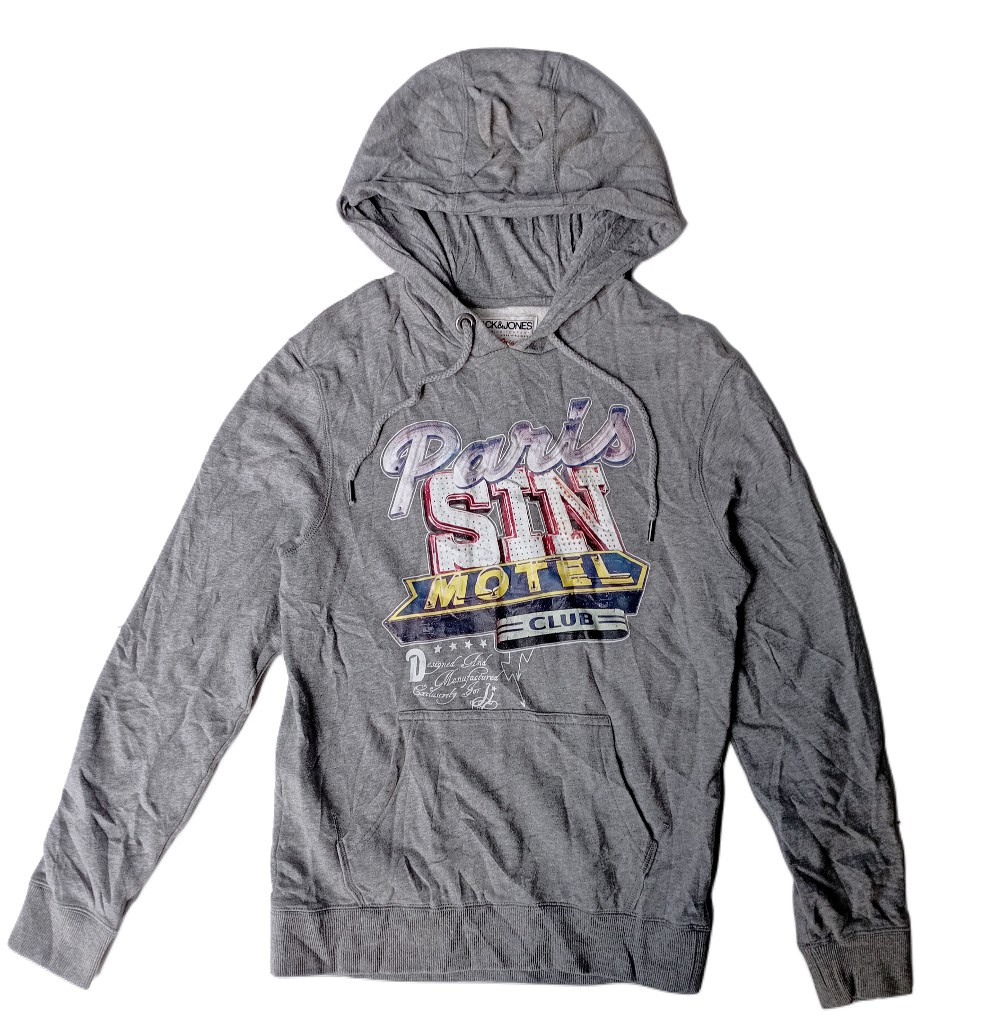 Hoodie Jack jones, Fesyen Pria, Pakaian , Baju Luaran di Carousell