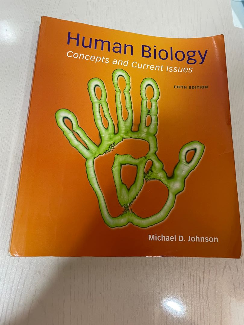Human Biology Concepts and Current Issues (5th Edition), 興趣及遊戲, 書本