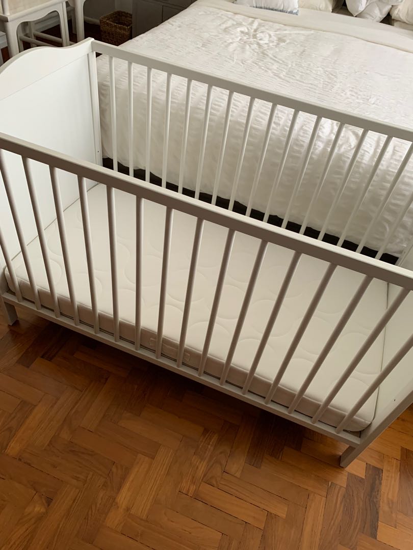 IKEA cot and mattress bundle, Babies & Kids, Baby Nursery & Kids