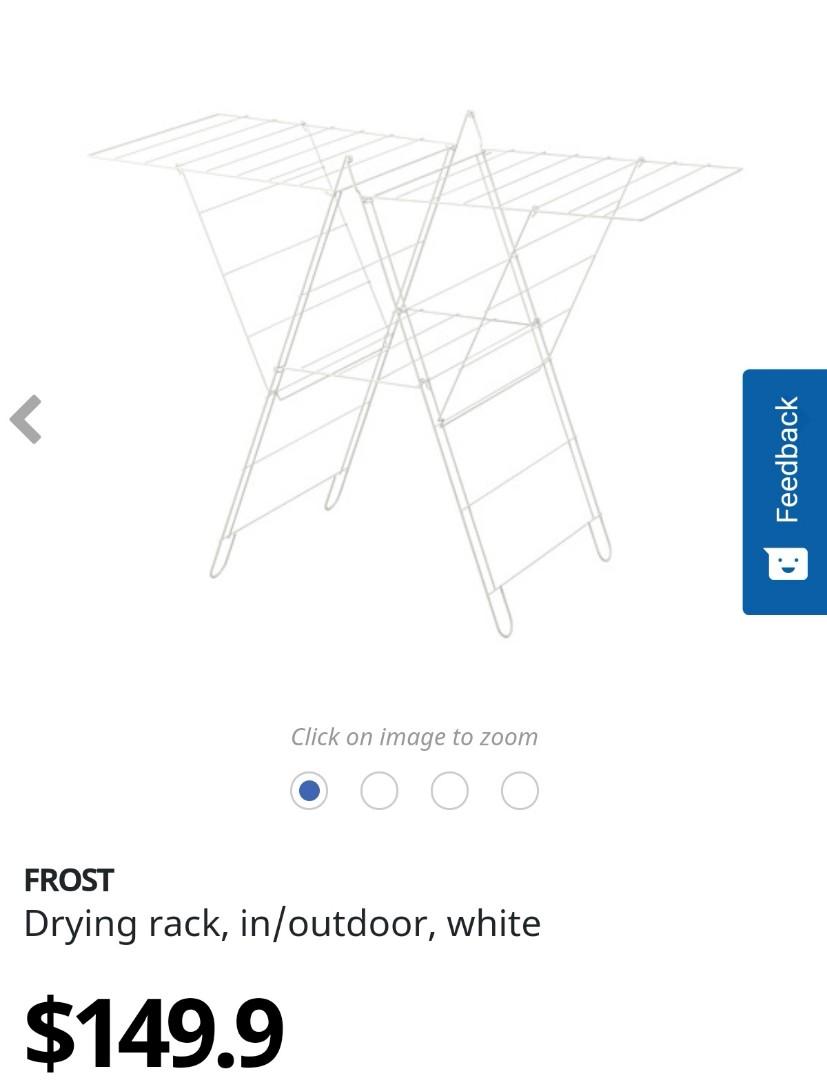 ikea Frost drying rack, 傢俬＆家居, 其他, 晾衣架 Carousell
