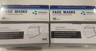 Indoplas Surgical Mask and Activated Charcoal Mask