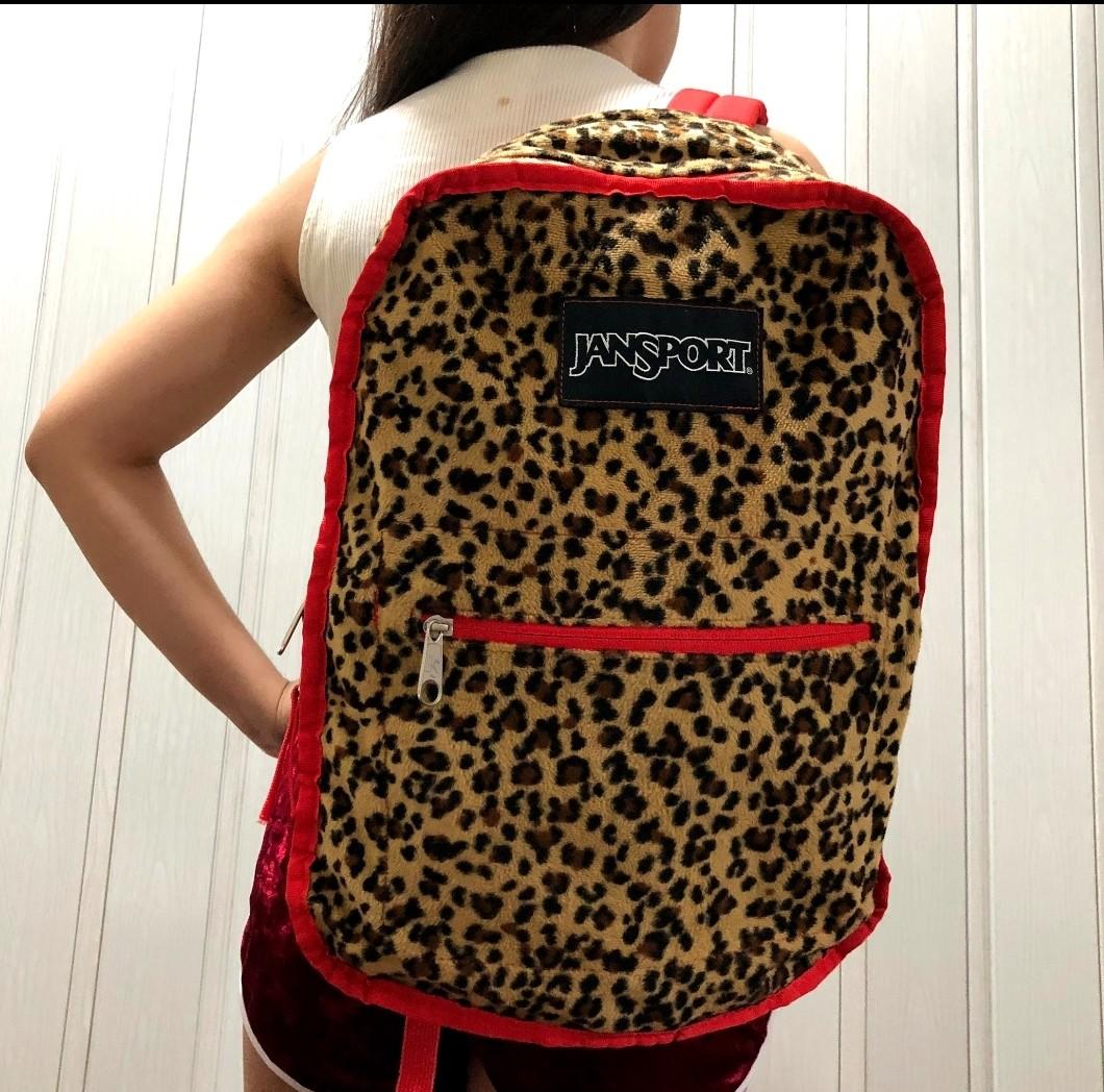 Jansport Cheetah Print Reversible 
