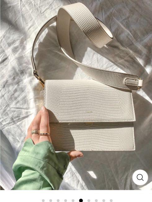 Fashion Mini Flap Bag & Purses - Ivory Lizard - JW PEI Official Shop – JW  PEI Italy Official