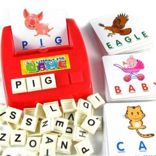 English Spelling alphabet letter Game Montessori early learning Educational Toy 