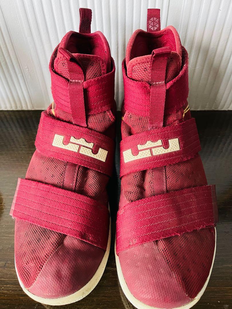 Lebron 10 sales soldier red