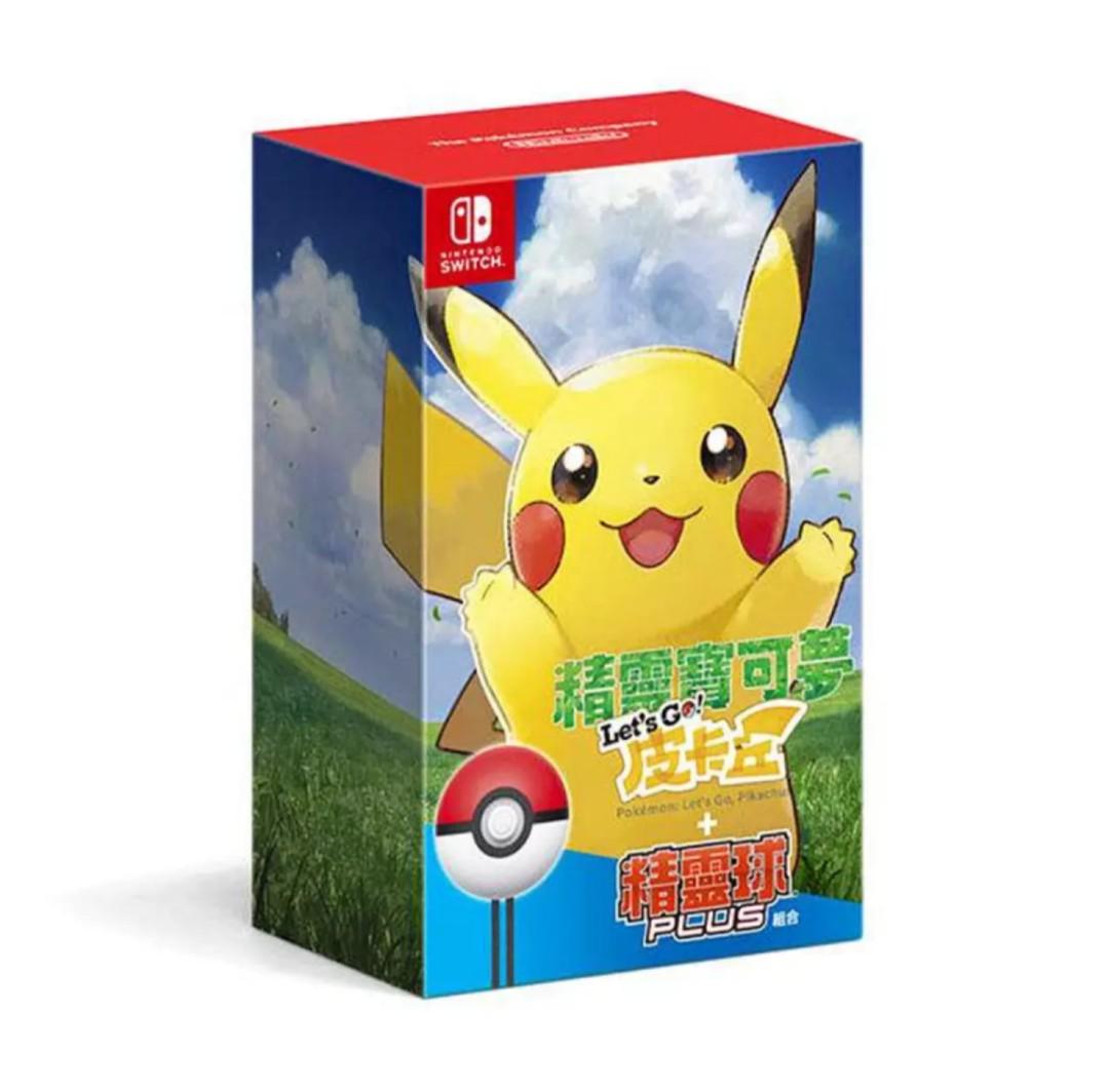 Let s go Pikachu with PokeBall Plus Video Gaming Video Games