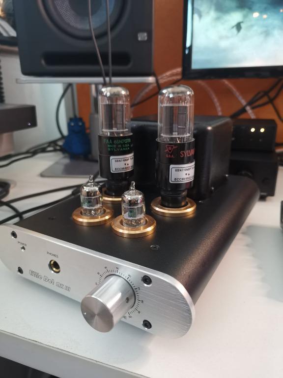 Little Dot MKIII MK3 GE 5654 X2 6H6PI X2 Headphone Tube Amplifier + Pre