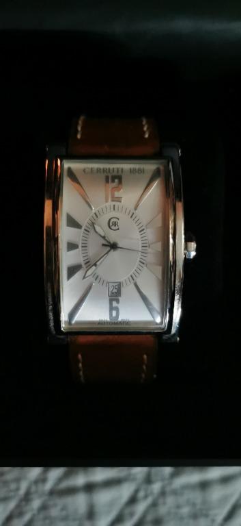 LNIB Cerruti 1881 Swiss automatic 25 jewels CT66331X103012