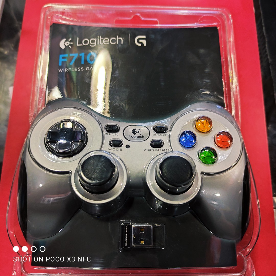 LOGITECH F710 WIRELESS GAMEPAD, Video Gaming, Gaming Accessories ...