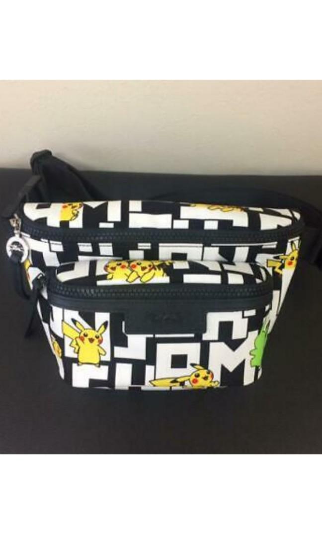 Longchamp pikachu bum bag