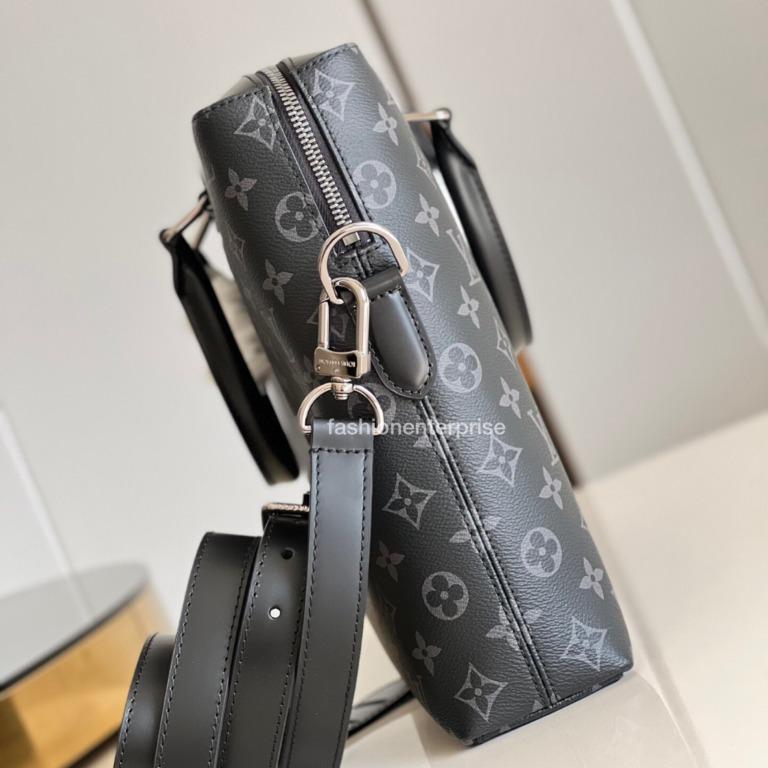 Louis Vuitton Odyssey Briefcase Monogram Eclipse Canvas, Men's Fashion,  Bags, Belt bags, Clutches and Pouches on Carousell