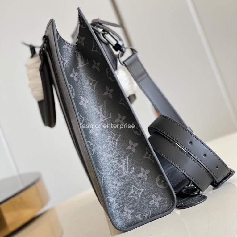 Sac Plat Horizontal Zippe Bag Crocodilien Matte - Bags N80930