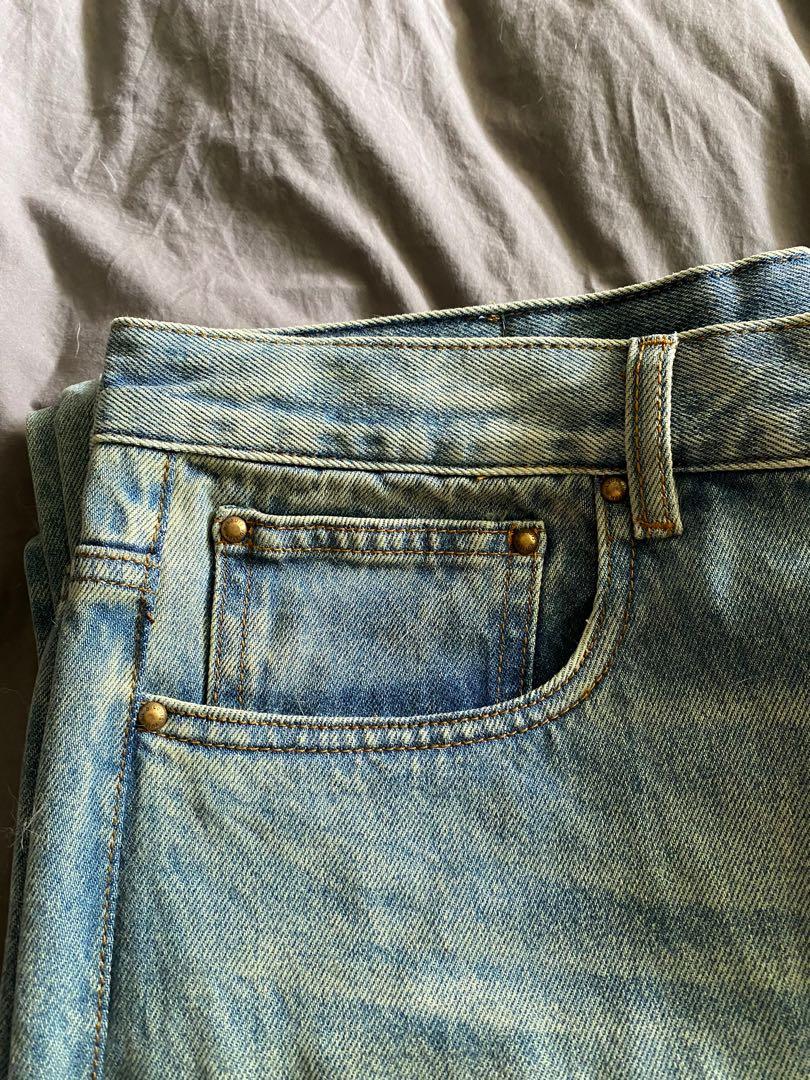 Louis Vuitton 'Purist vs. Tourist' Straight-Leg Jeans - Blue, 14 Rise  Jeans, Clothing - LOU664014