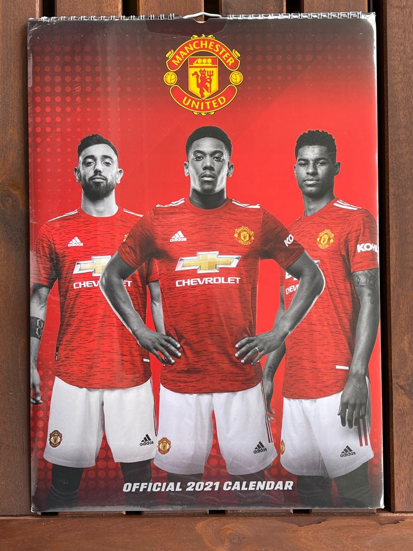 Utd 2022 Fall Calendar Man Utd Calendar - 20/21, Hobbies & Toys, Memorabilia & Collectibles, Fan  Merchandise On Carousell
