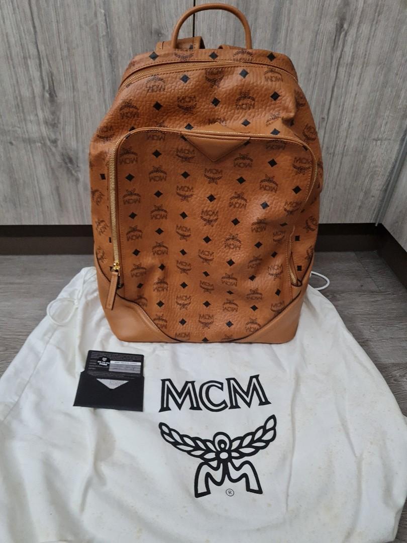 Mcm shop diaper backpack