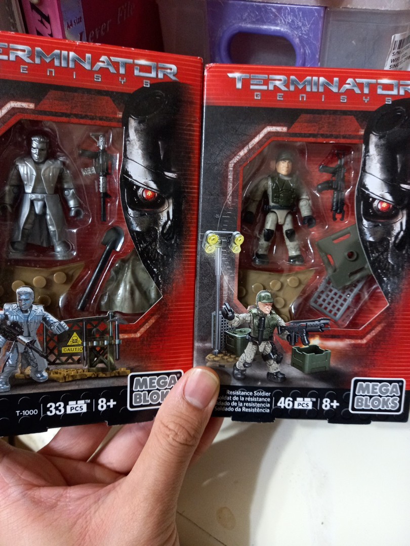 MEGA BLOKS TERMINATOR GENISYS T-1000 RESISTANCE SOLDIER 