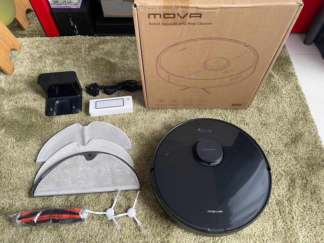 Mova L600 Robot Vacuum Cleaner mi home app, TV & Home Appliances