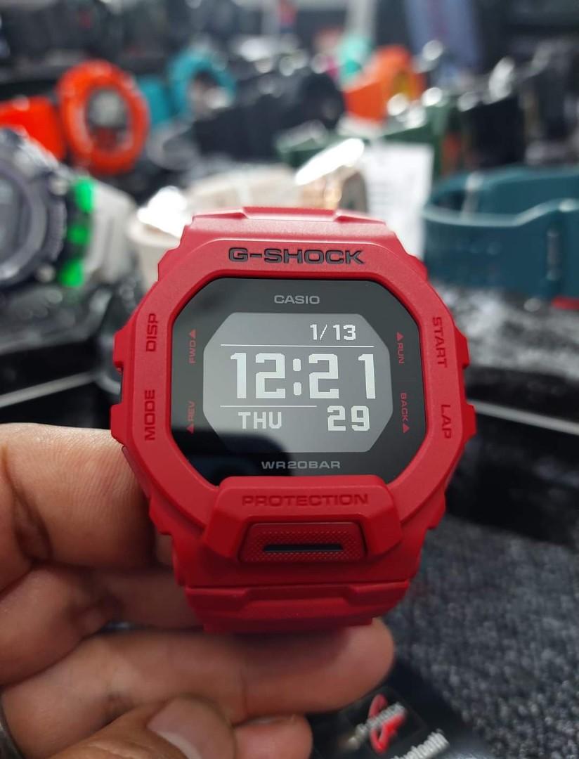 New stock g shock gbd200rd 4 ducati bluetooth original sale
