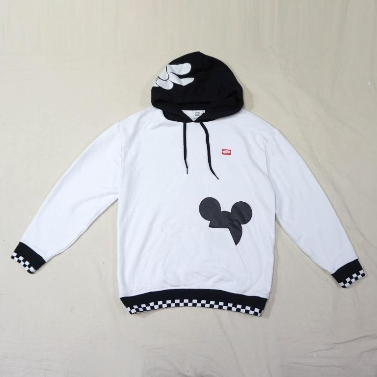 Disney x vans checkerboard mickey mouse pullover hoodie on sale