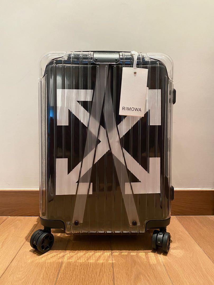 Off-White x Rimowa Transparent Luggage, 興趣及遊戲, 旅行, 旅遊