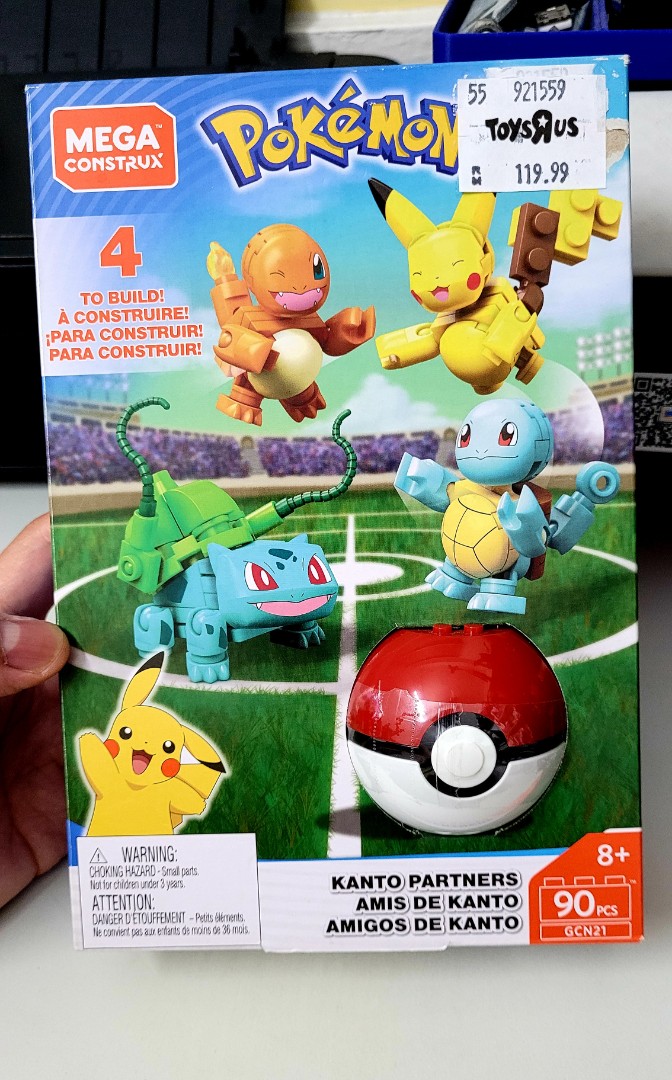 Mega Construx Pokemon Kanto Partners 