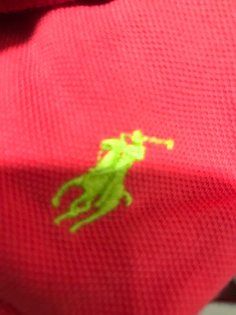 Original polo Ralph Lauren racing red colour Men s Fashion