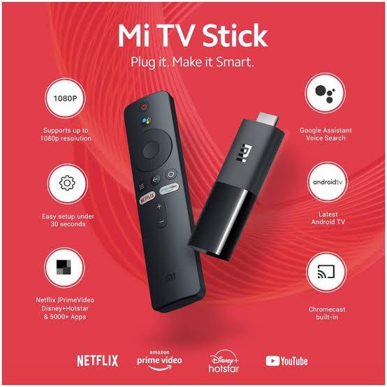 Original Xiaomi Mi TV Stick (Category: Other Gadgets) located in Quezon City. Submitted by esentials_shop.ph (Listing ID 1137364658, Image 1). Description: Original Xiaomi Mi TV Stick Brand new and Sealed On hand with Free Batteries Limited Stocks.
