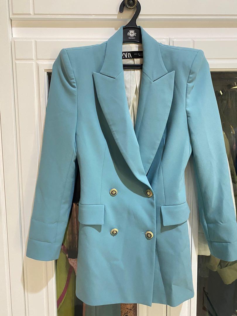 zara man double breasted blazer