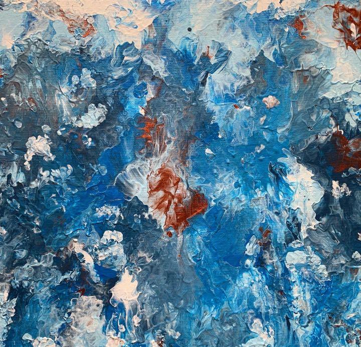 Painting (Category: Other Home Decor) located in Pasig City. Submitted by jprds (Listing ID 1137326007, Image 3). Description: Acrylic on Canvass Aman Sinaya "Philippine ancient goddess of ocean" 18x22 .