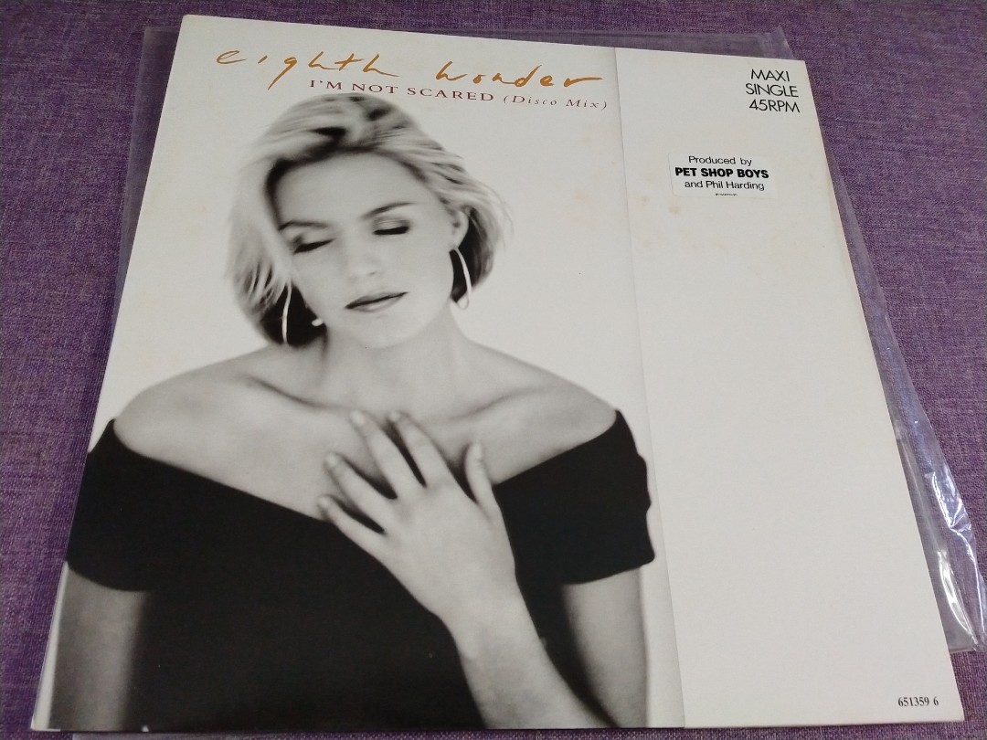 Patsy Kensit I'm Not Scared 12インチシングル未開封 Eighth Wonder Featuring Patsy Kensit – I'm Not Scared