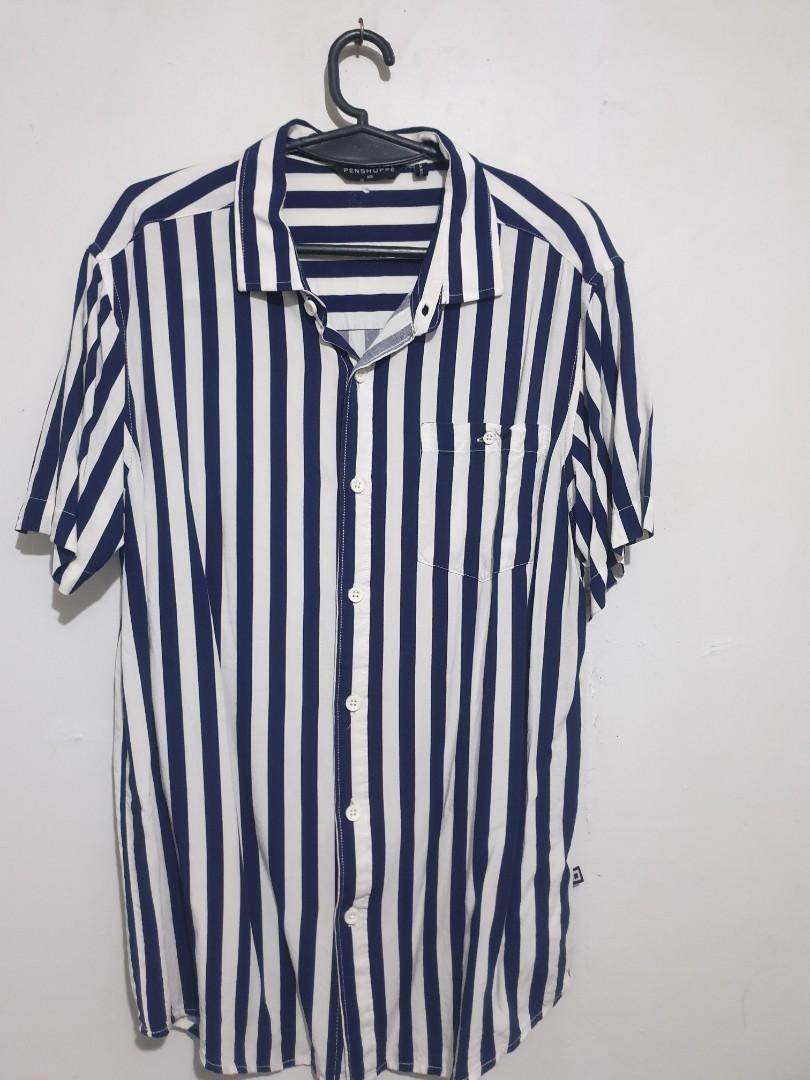 Polo striped penshoppe clearance