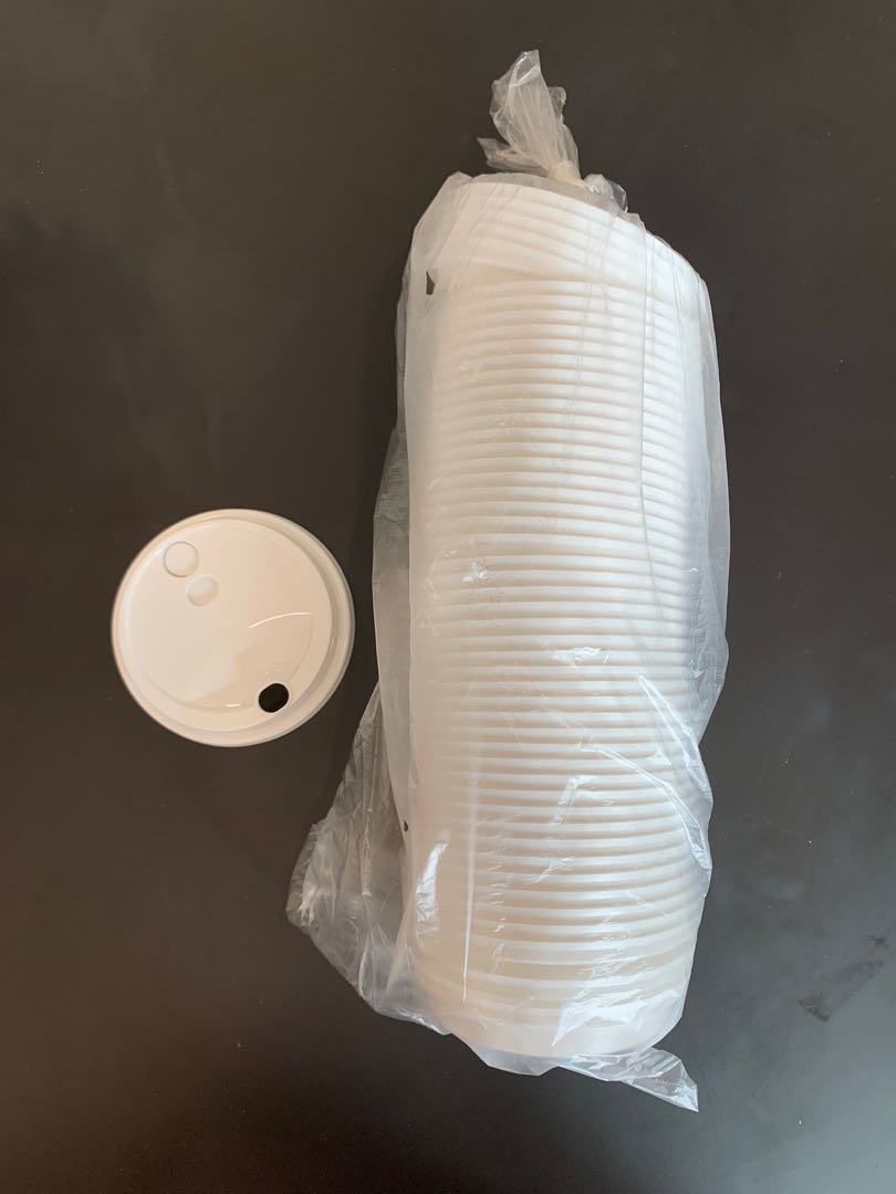 PLASTIC CUP LIDS, Hobbies & Toys, Stationery & Craft, Craft Supplies