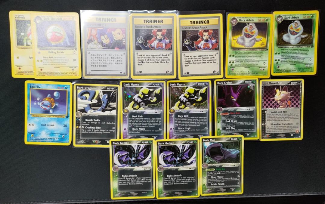 Pokemon Team Rocket Base set plus new ones!, Hobbies & Toys, Toys