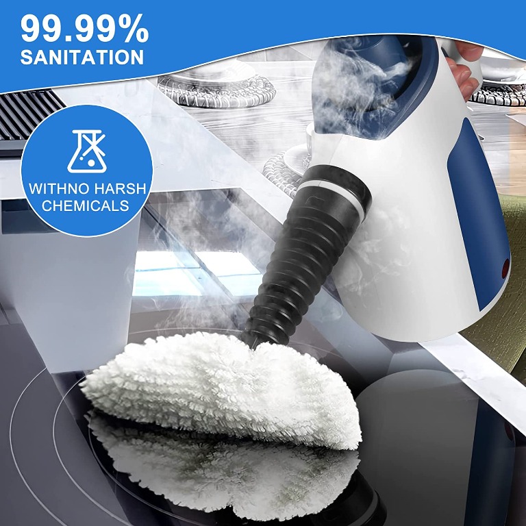 Portable Steam Cleaner, MultiPurpose Handheld Pressurized Steam
