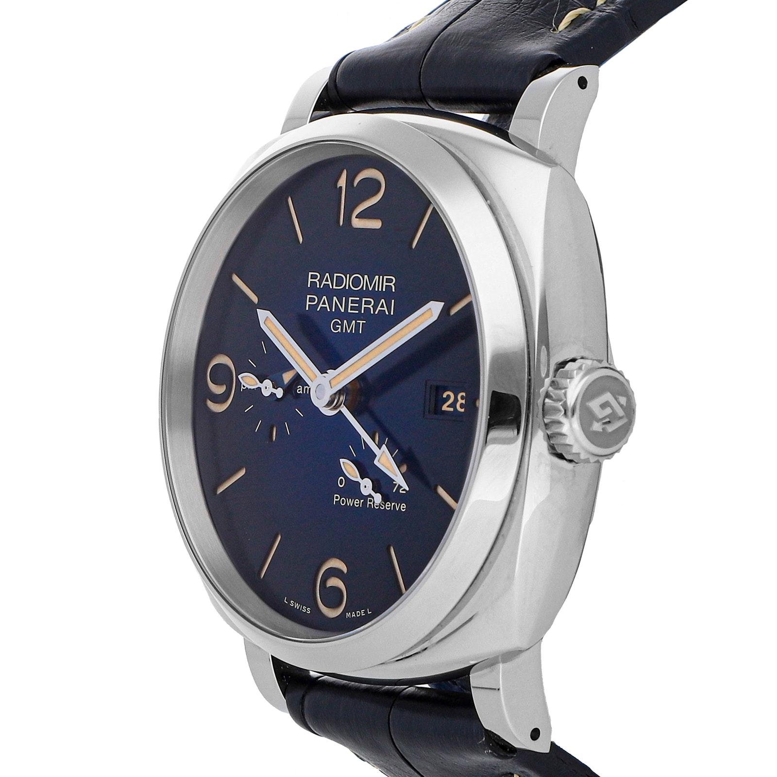 Pre Owned Panerai Radiomir 1940 3 Days GMT PAM 946