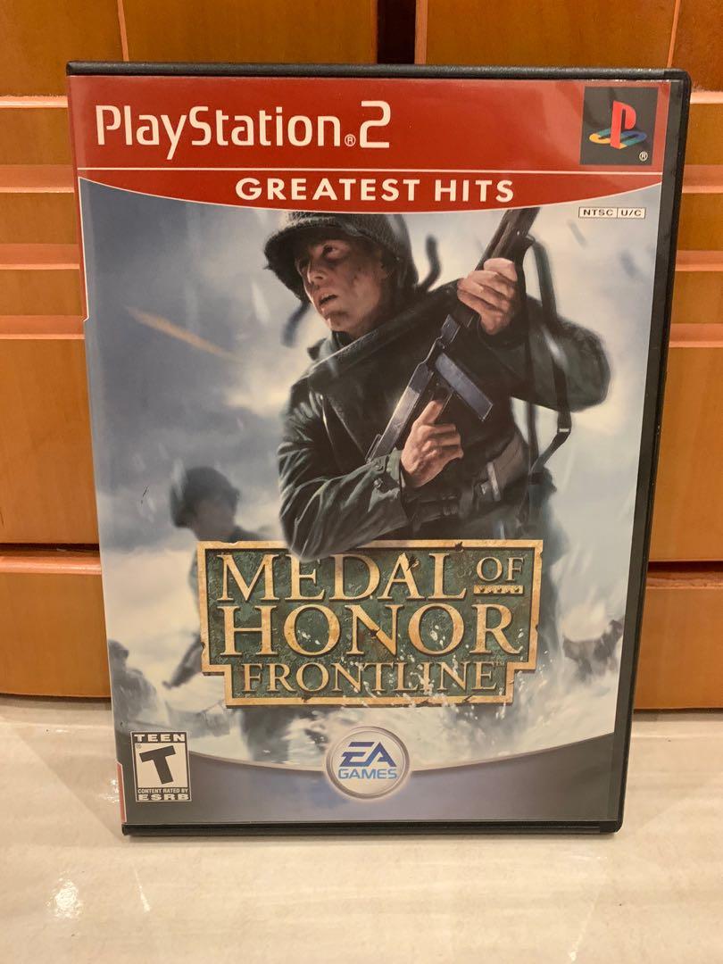 PS2 Original Medal of Honor Frontline(GREATEST HITS)-USED, Video Gaming,  Video Games, PlayStation on Carousell