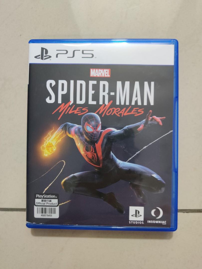 PS5 Spiderman Miles Morales, Video Gaming, Video Game Consoles ...