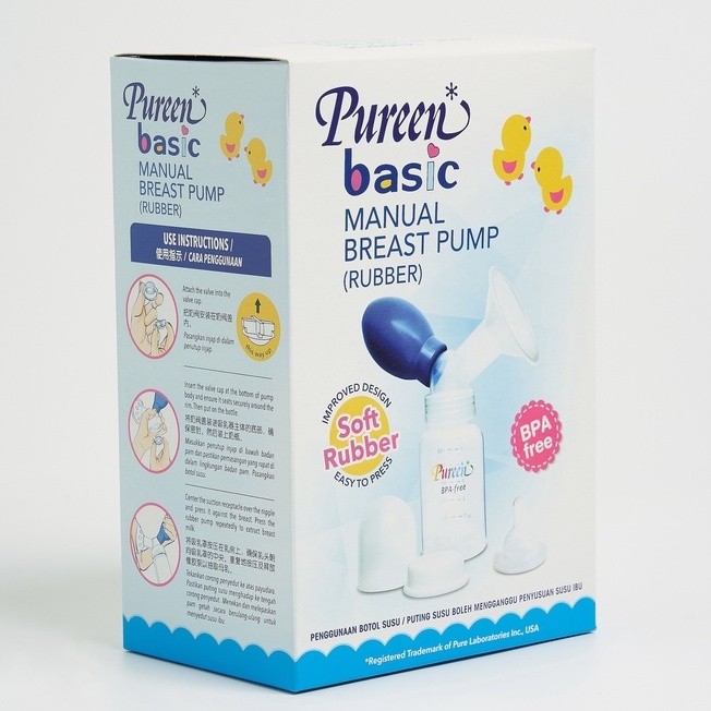 Pureen Manual Breast Pump, Babies & Kids, Nursing & Feeding