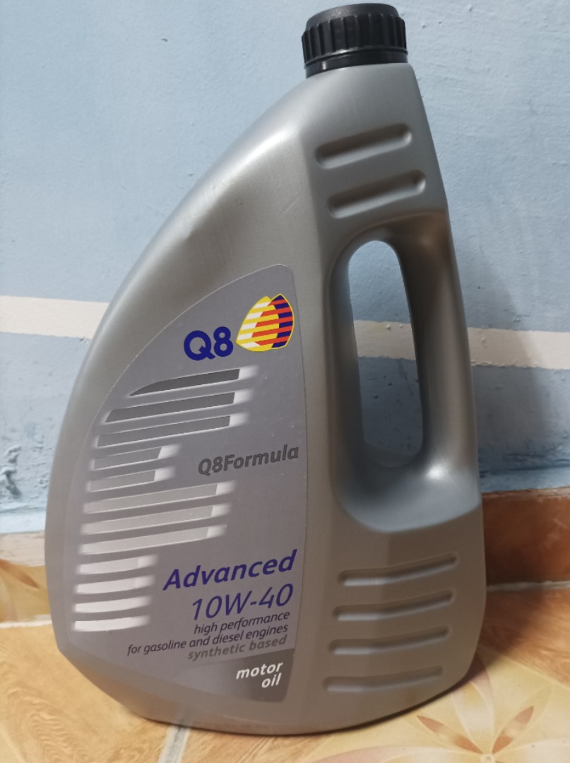 Q8 Engine Oil 10W40 Semisynthetic, Auto Accessories on Carousell