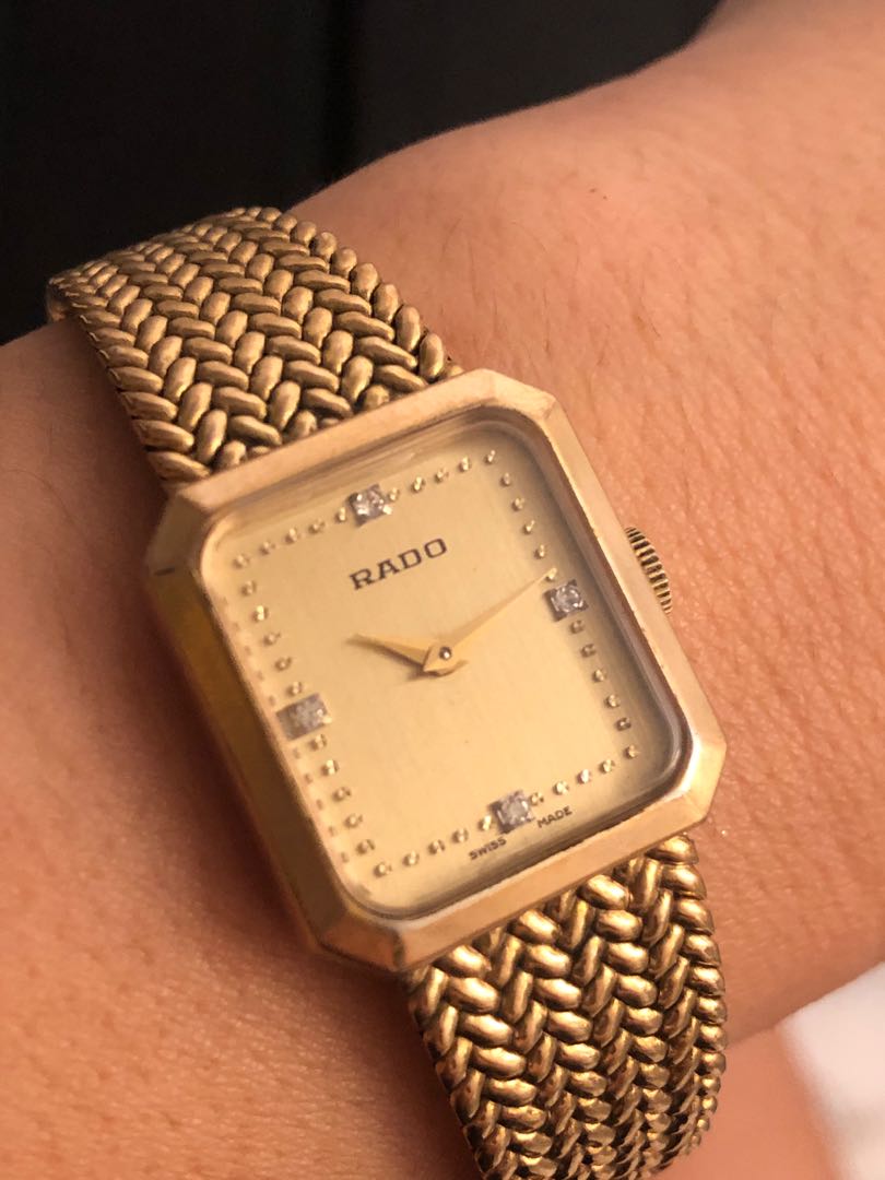 Vintage rado clearance women's watch