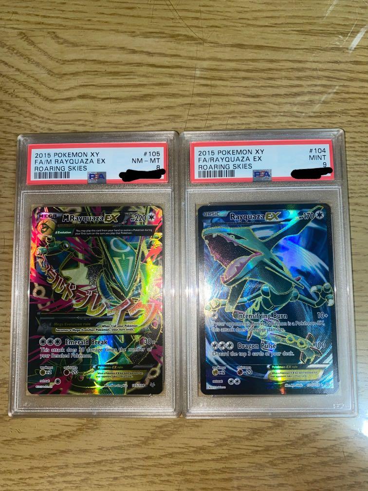 M Rayquaza-EX - 105/108 - Full Art Ultra Rare - XY Roaring Skies Singles -  Pokemon