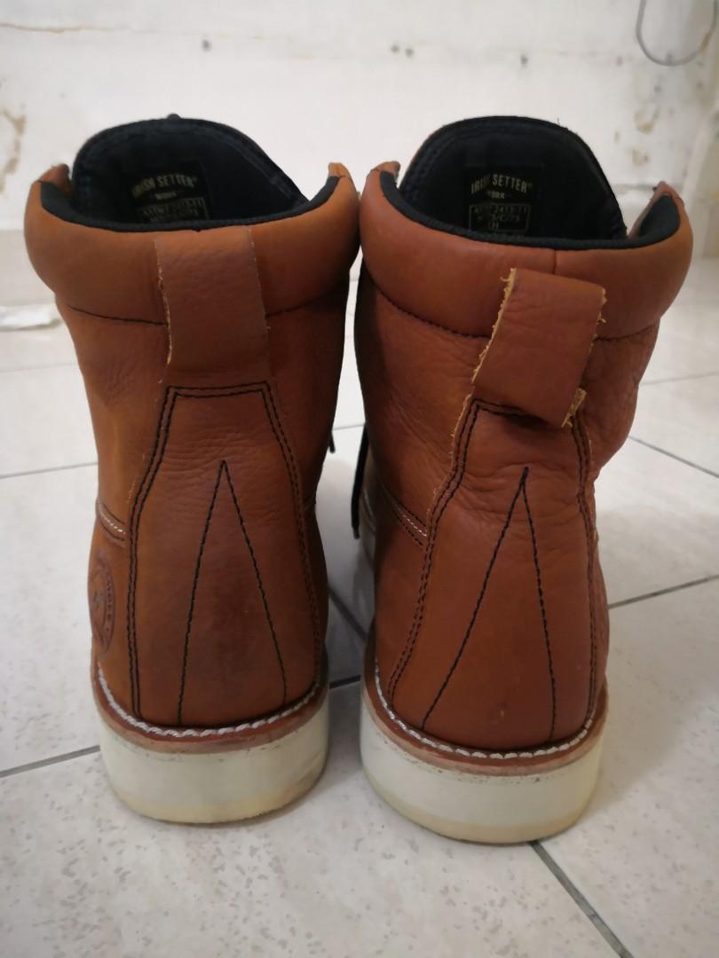 Red Wing Irish Setter Boots Steel Toe Men s Fashion Footwear