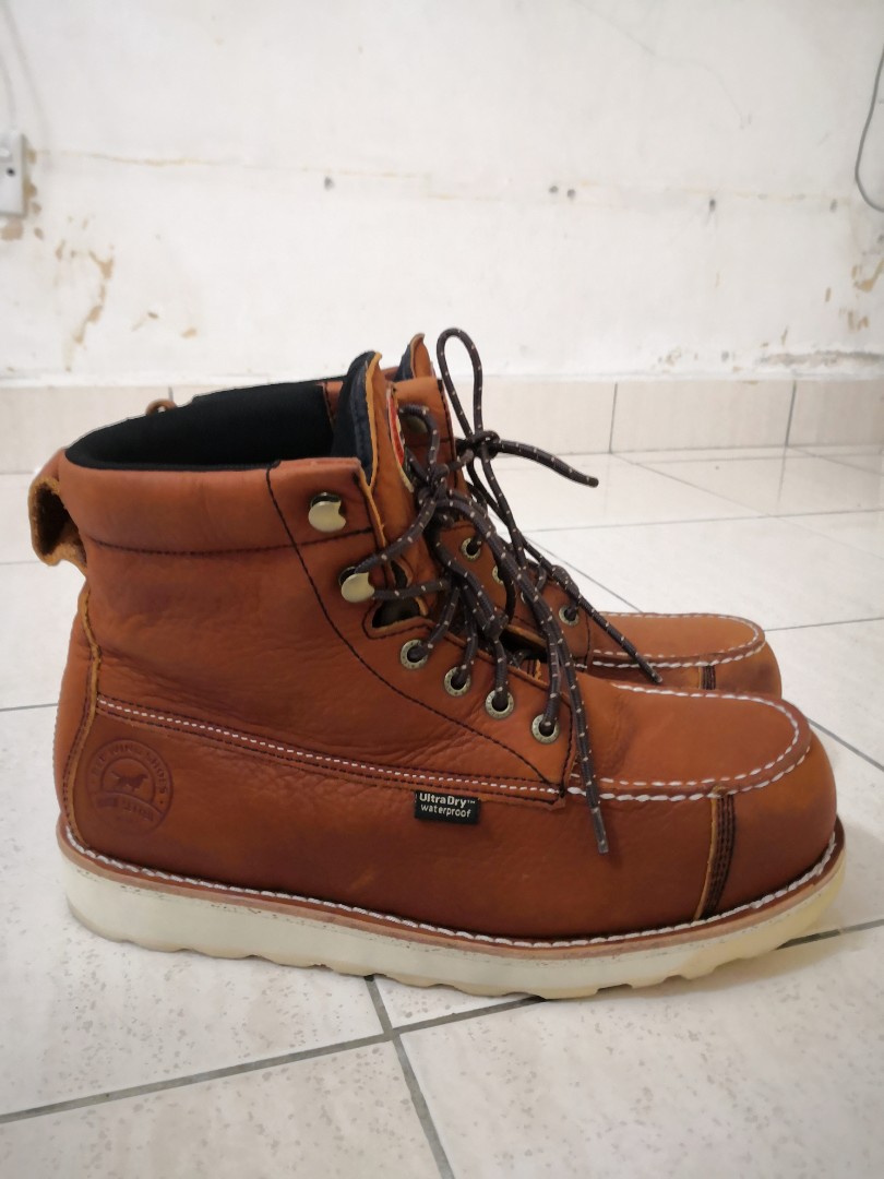 Irish setter red wing steel clearance toe